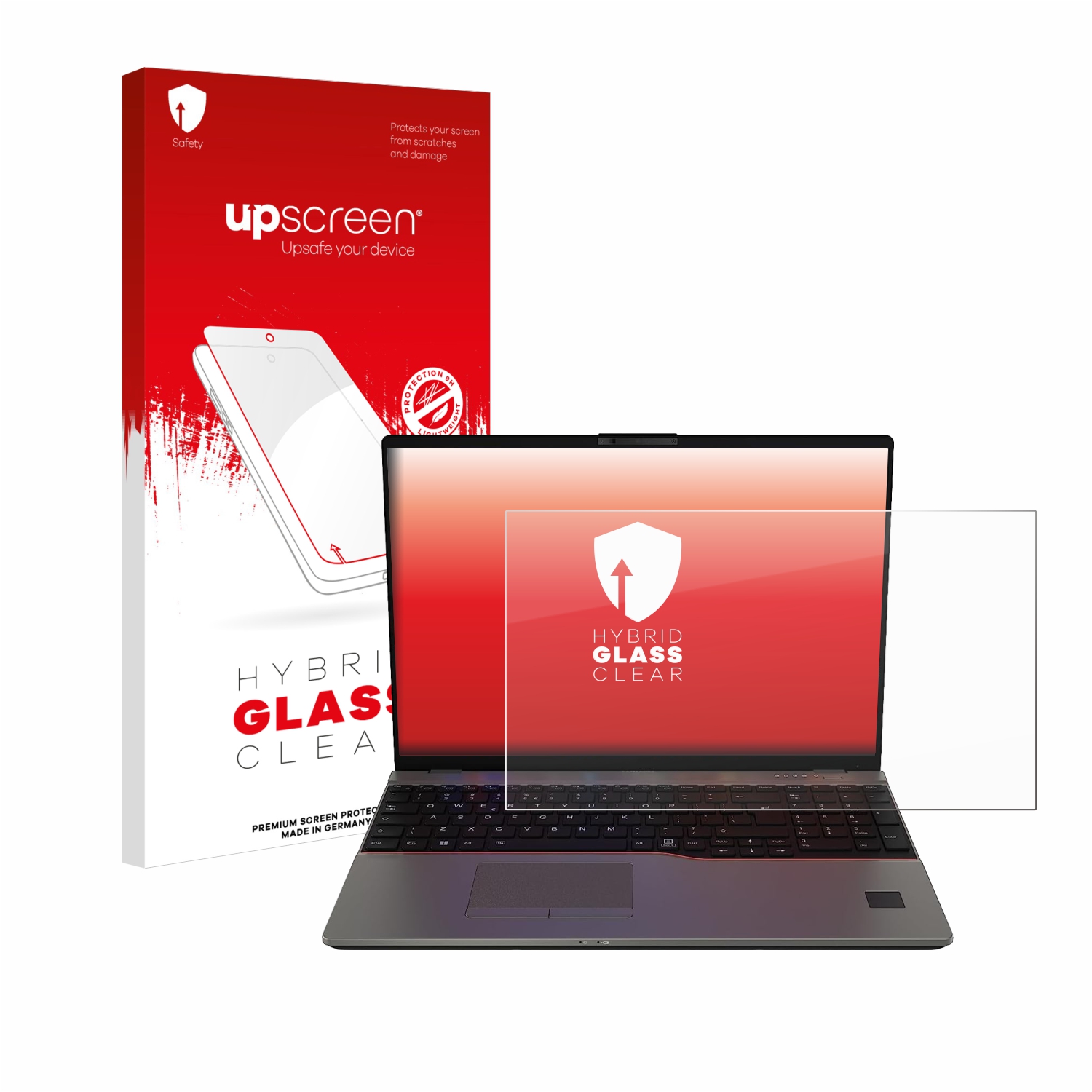 čirá skleněná fólie upscreen Hybrid Glas pro Fujitsu Lifebook U7313