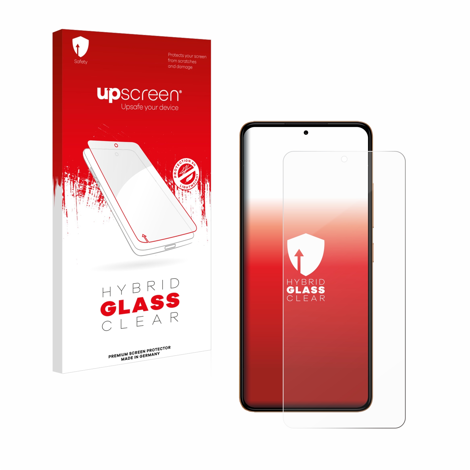 čirá skleněná fólie upscreen Hybrid Glas pro HMD Pulse Plus
