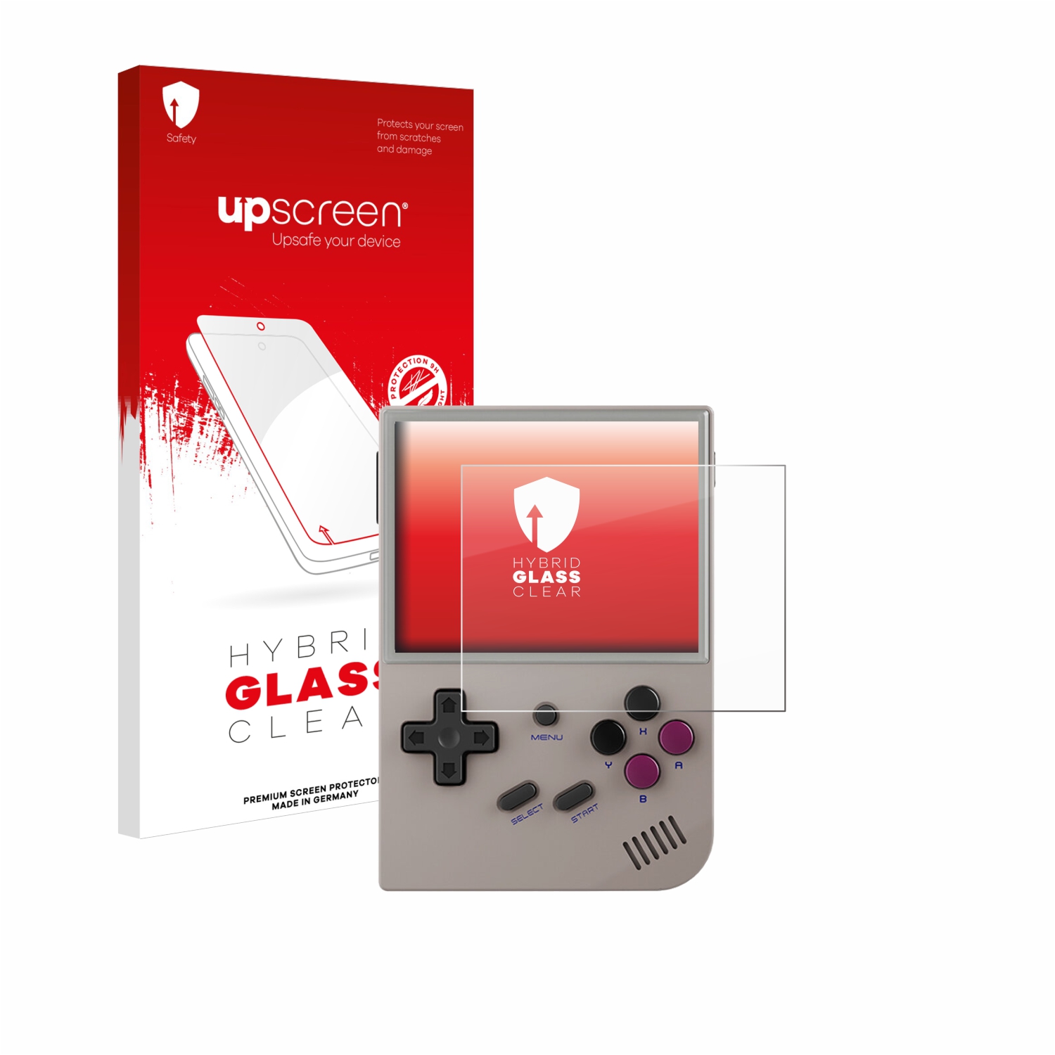čirá skleněná fólie upscreen Hybrid Glas pro Anbernic RG35XX Plus