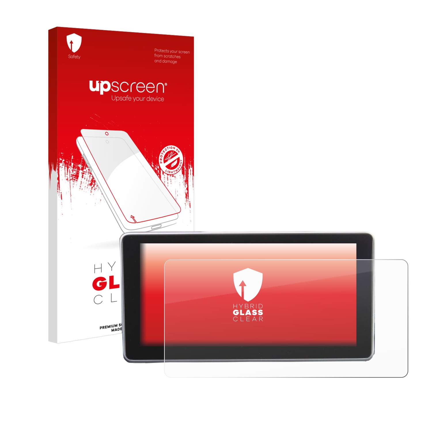 čirá skleněná fólie upscreen Hybrid Glas pro Audi A4 B9 2016 MMI 8