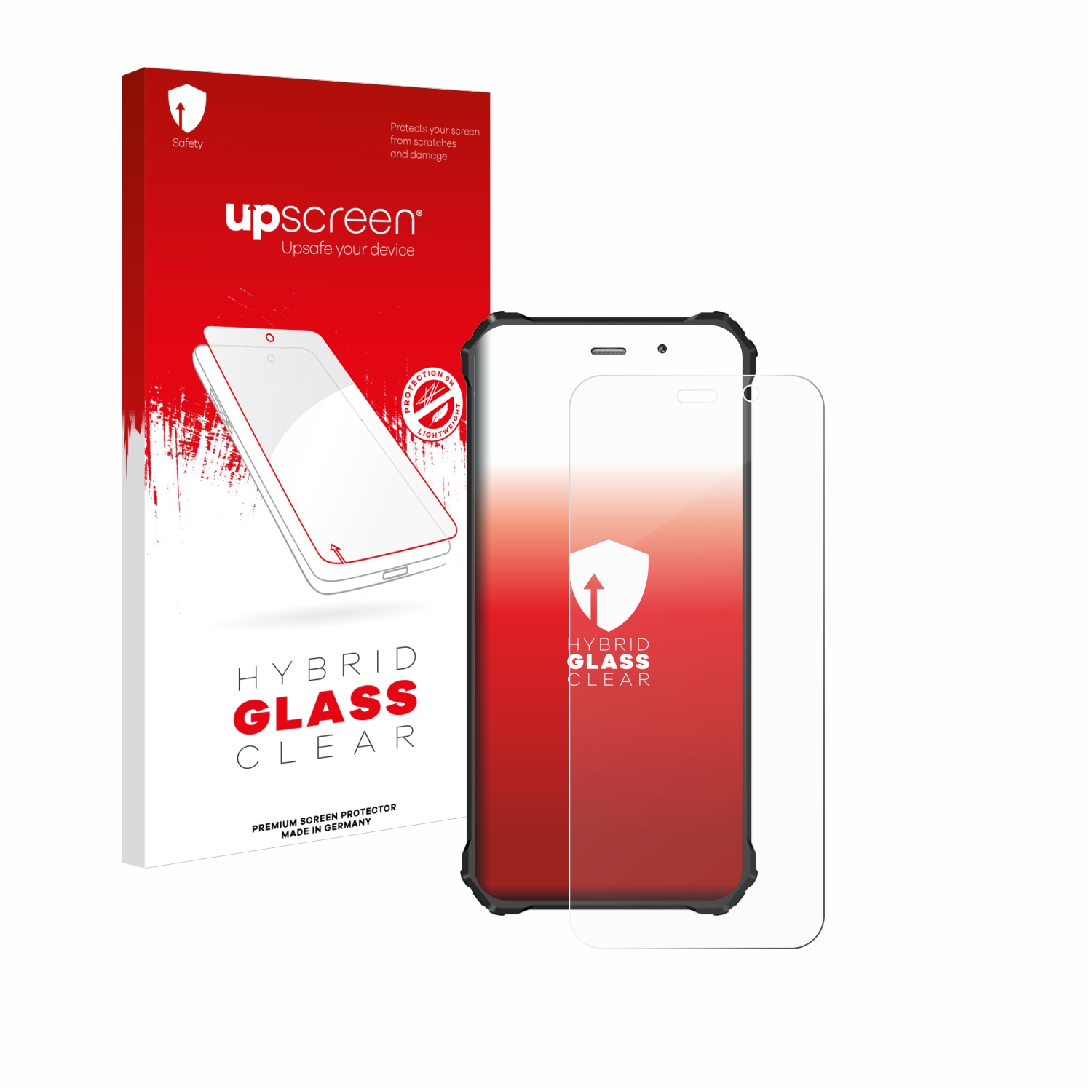 čirá skleněná fólie upscreen Hybrid Glas pro Fossibot F101P