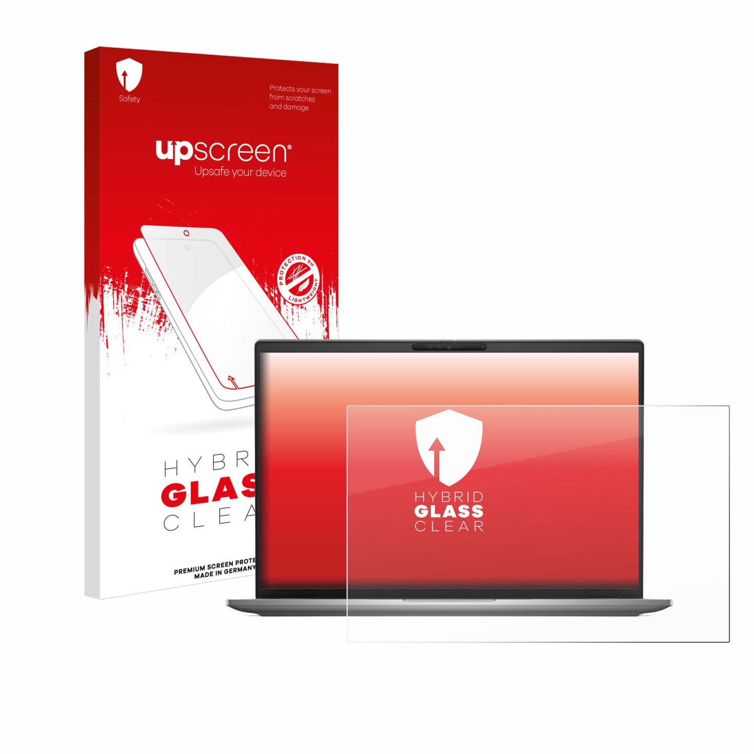 čirá skleněná fólie upscreen Hybrid Glas pro Dell Latitude 7650 Laptop