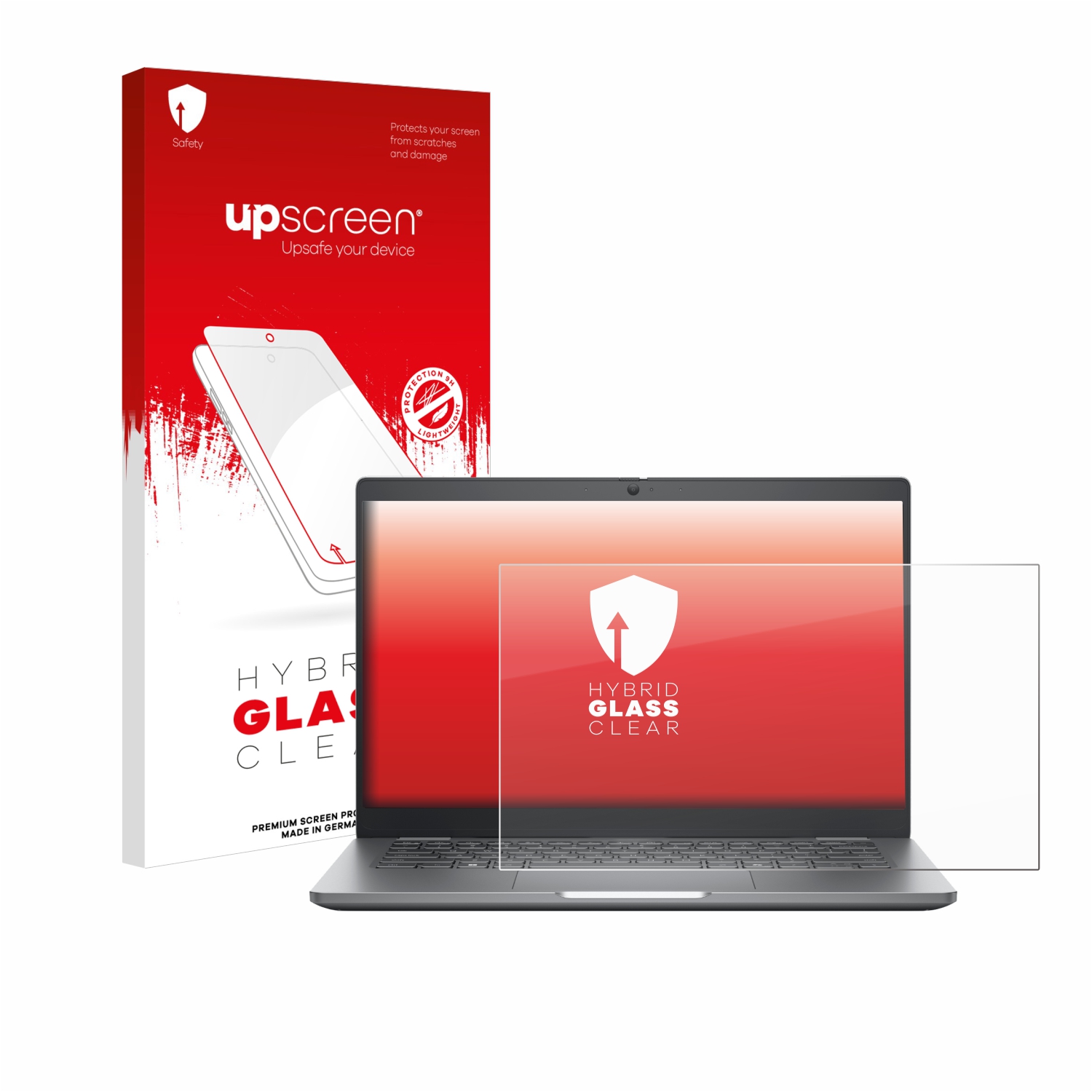 čirá skleněná fólie upscreen Hybrid Glas pro Dell Latitude 5350 Laptop