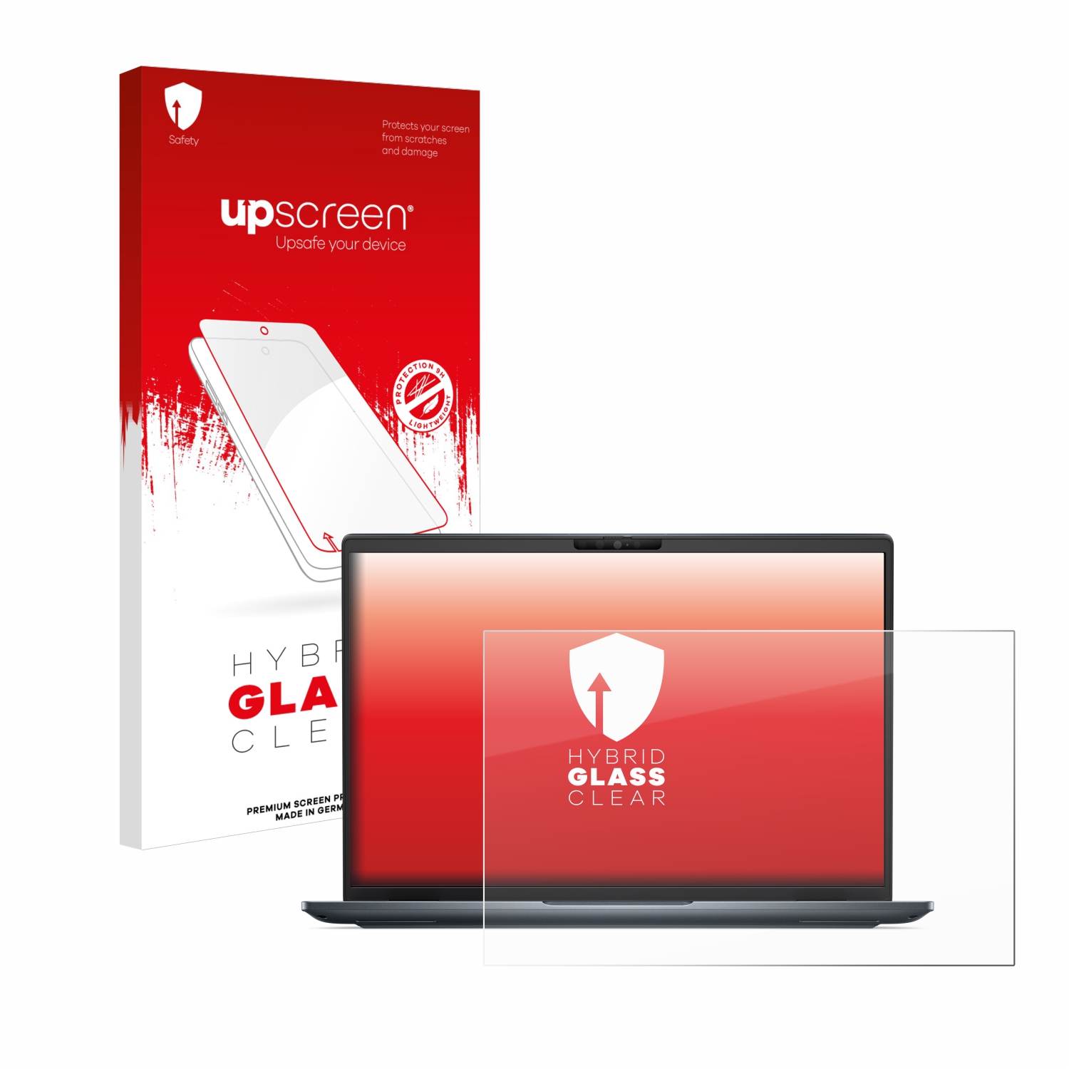 čirá skleněná fólie upscreen Hybrid Glas pro Dell Latitude 7450 Laptop