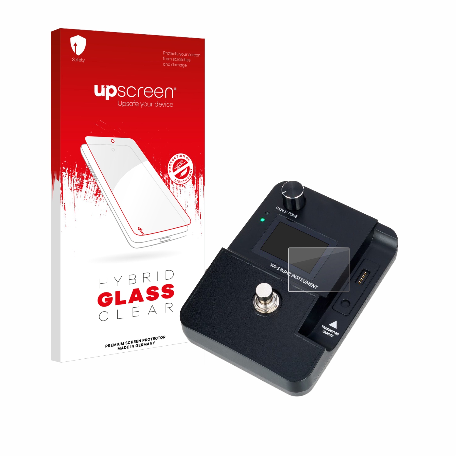 čirá skleněná fólie upscreen Hybrid Glas pro Harley Benton AirBorne Pro 5.8Ghz