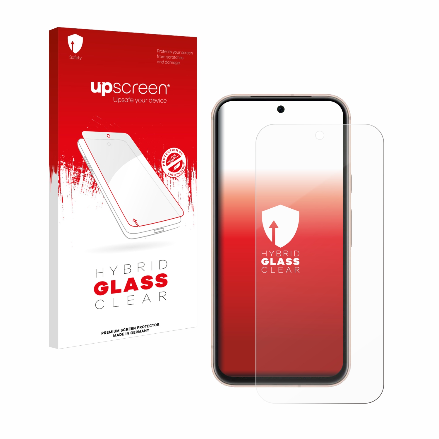 čirá skleněná fólie upscreen Hybrid Glas pro Google Pixel 8a