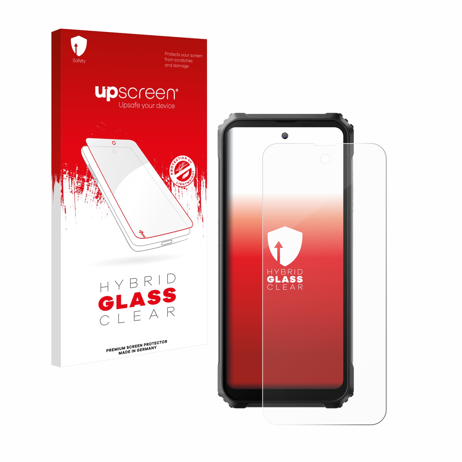 čirá skleněná fólie upscreen Hybrid Glas pro Blackview BL9000