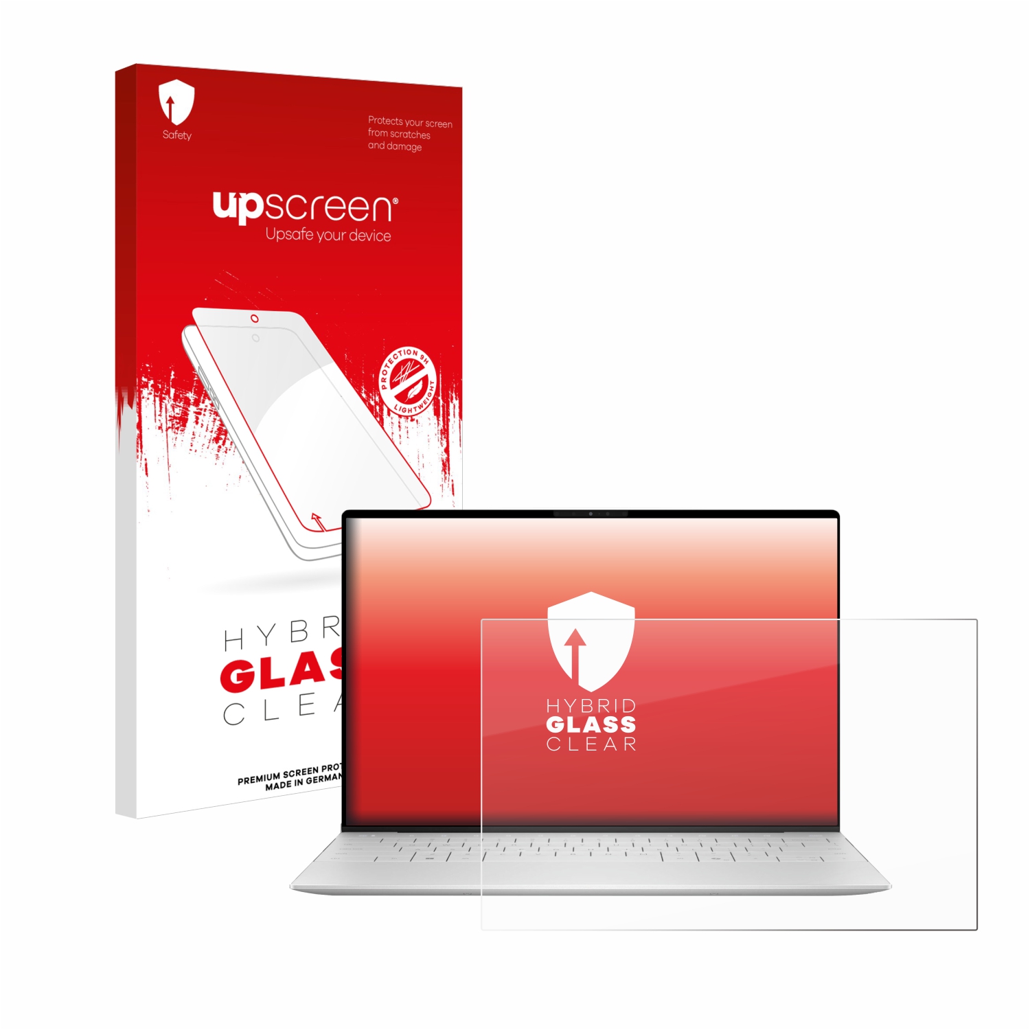 čirá skleněná fólie upscreen Hybrid Glas pro Dell XPS 13 9340 Non-Touch