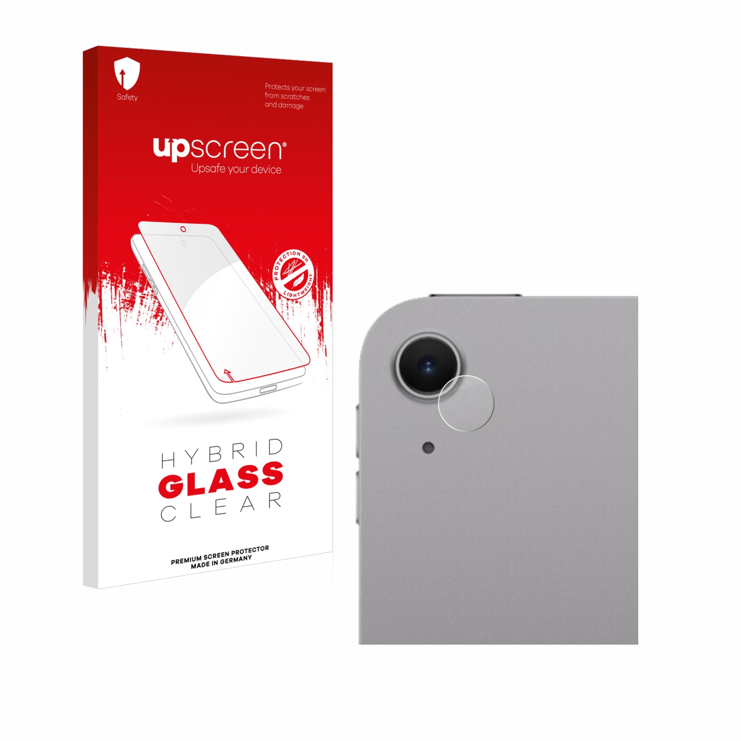 čirá skleněná fólie upscreen Hybrid Glas pro Apple iPad Air 11 WiFi Cellular 2024 (pouze kamera)