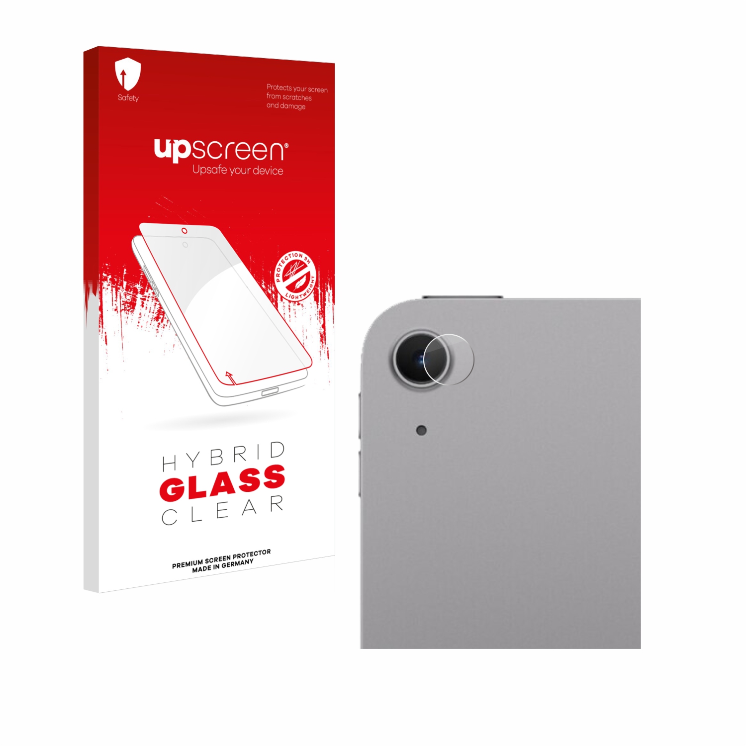 čirá skleněná fólie upscreen Hybrid Glas pro Apple iPad Air 13 WiFi 2024 (pouze kamera)