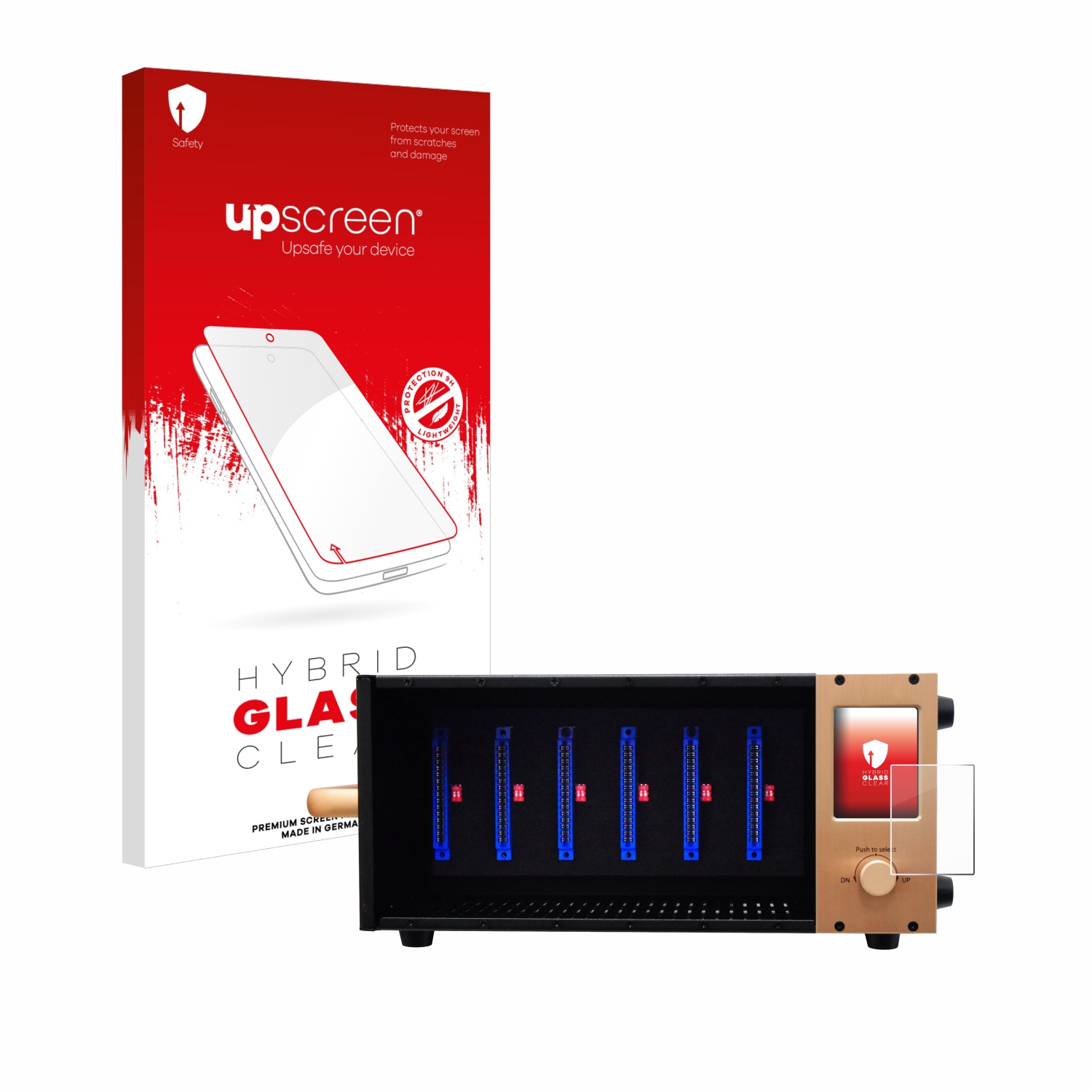 čirá skleněná fólie upscreen Hybrid Glas pro Fredenstein Bento 6DS