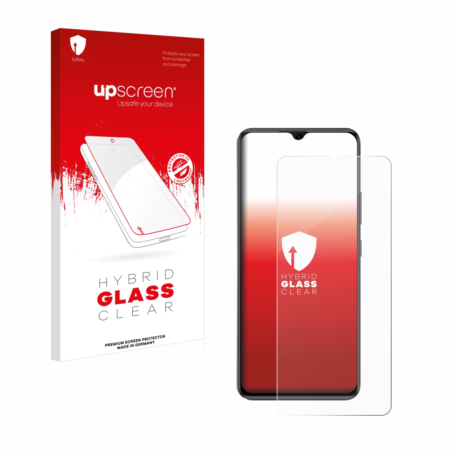 čirá skleněná fólie upscreen Hybrid Glas pro Cubot A1