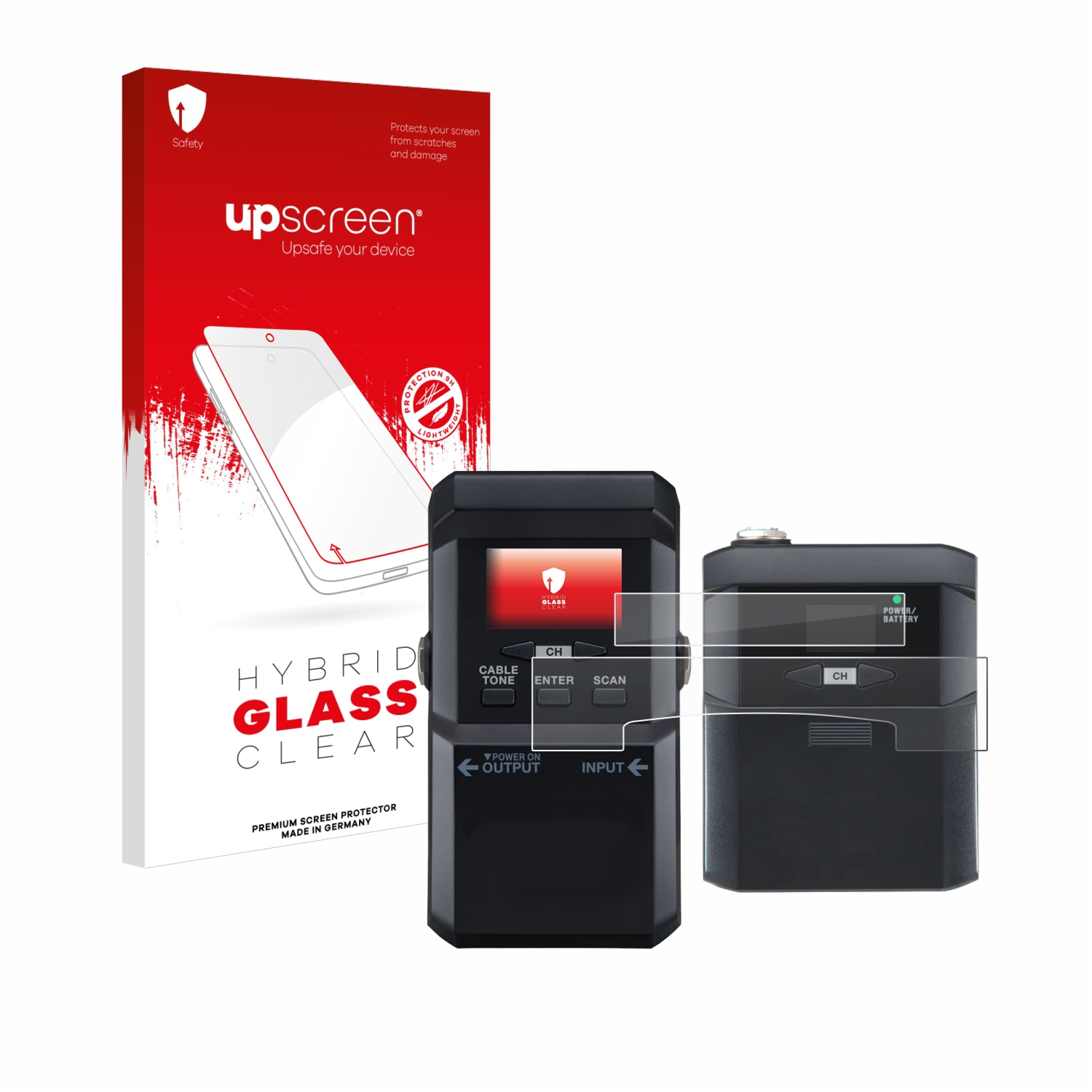 čirá skleněná fólie upscreen Hybrid Glas pro Boss WL-60 Wireless System