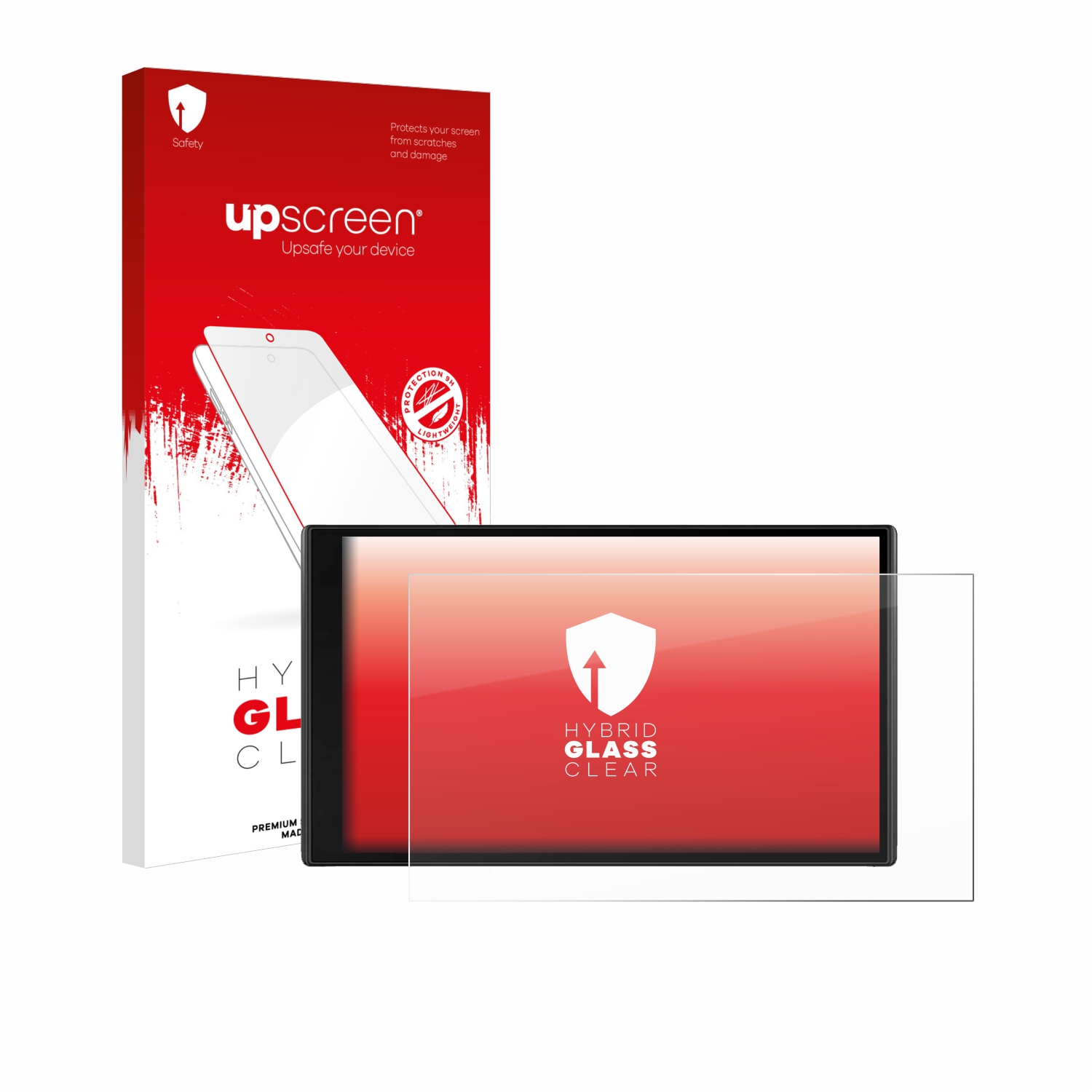 čirá skleněná fólie upscreen Hybrid Glas pro Garmin CamperVan