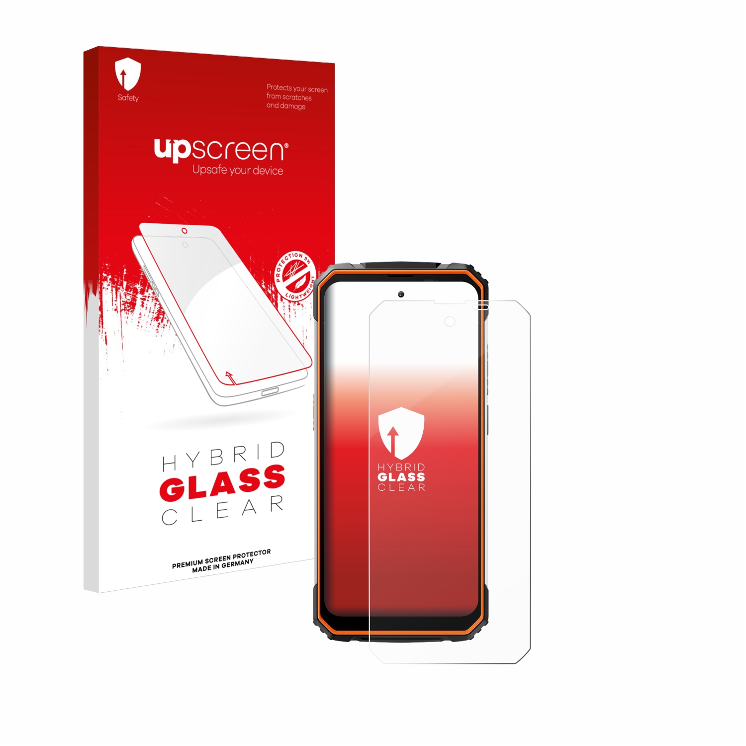 čirá skleněná fólie upscreen Hybrid Glas pro Blackview BV8100