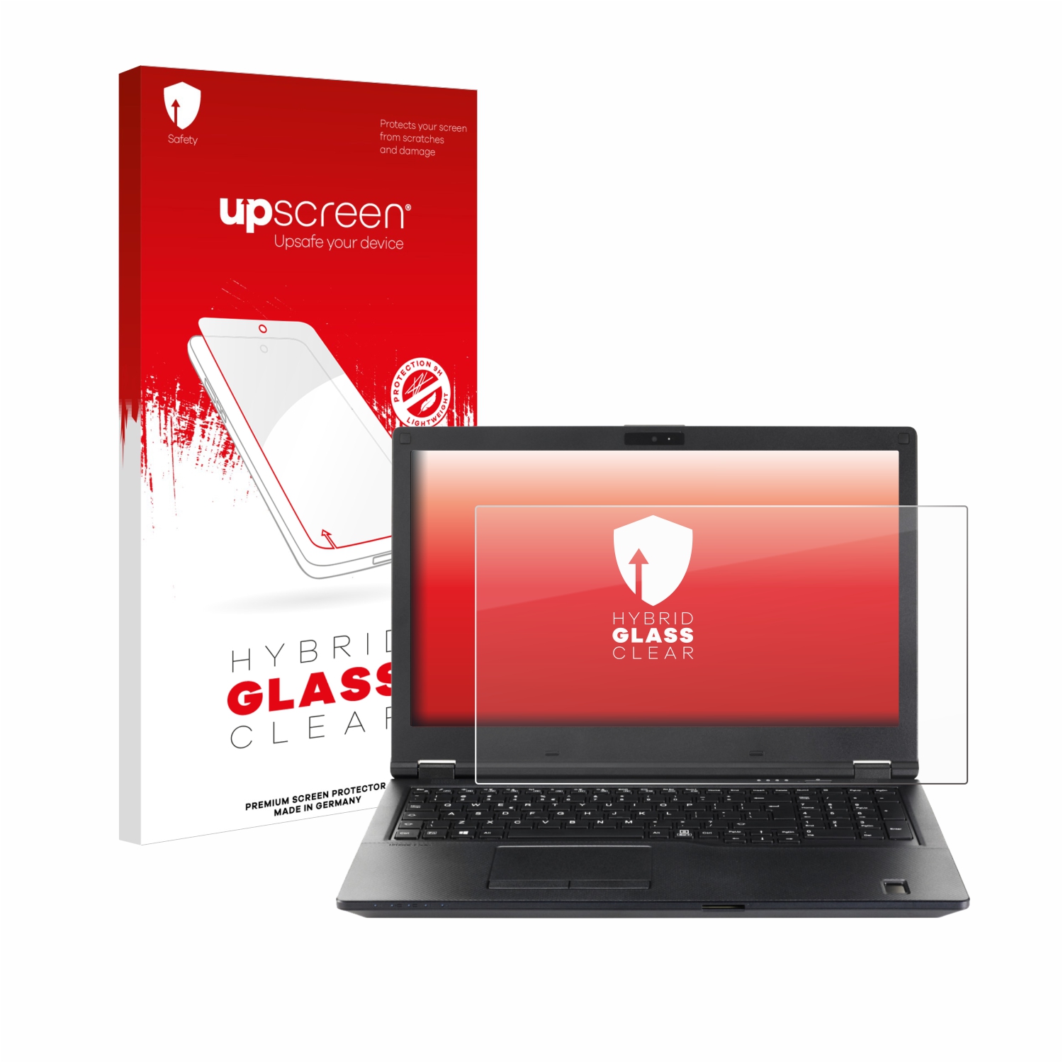 čirá skleněná fólie upscreen Hybrid Glas pro Fujitsu Lifebook E559