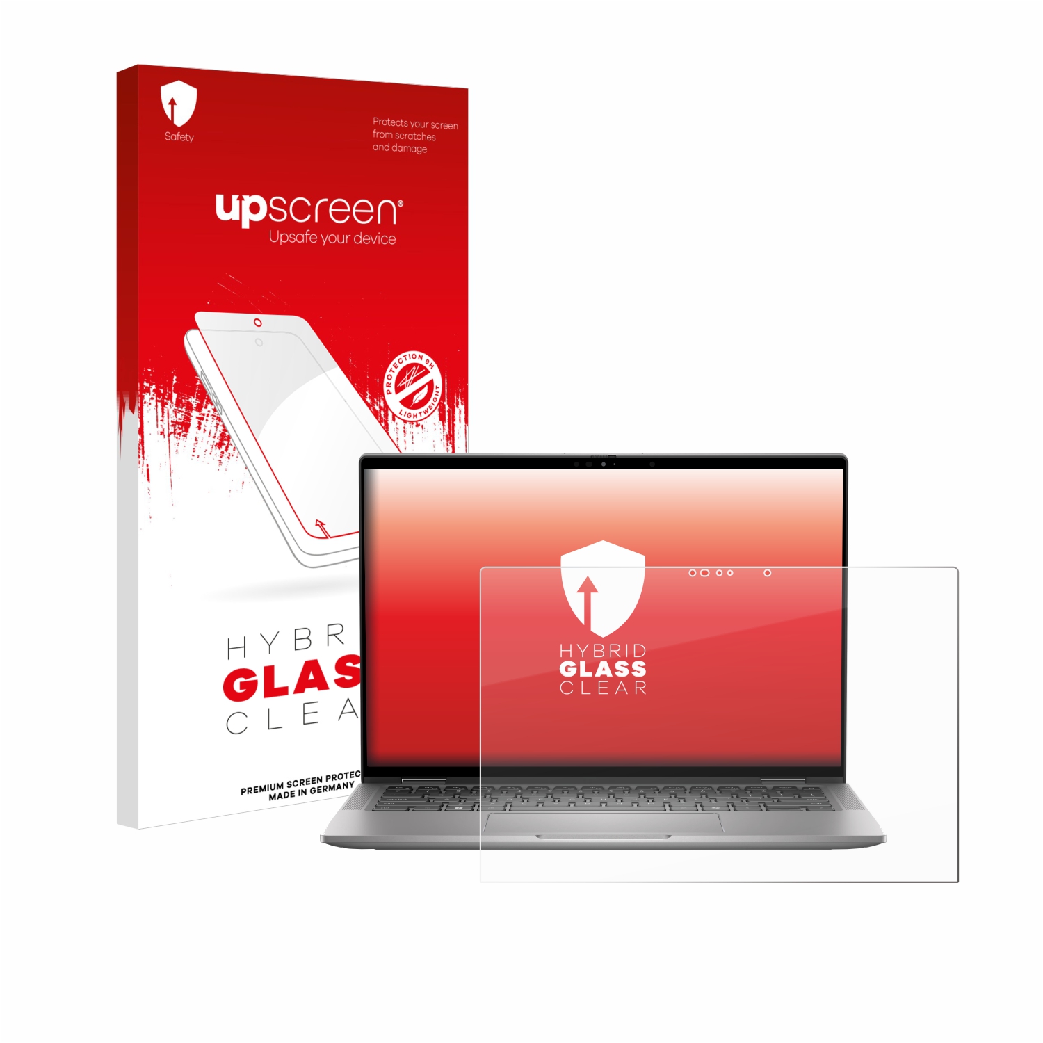 čirá skleněná fólie upscreen Hybrid Glas pro Dell Latitude 7350 2-in-1