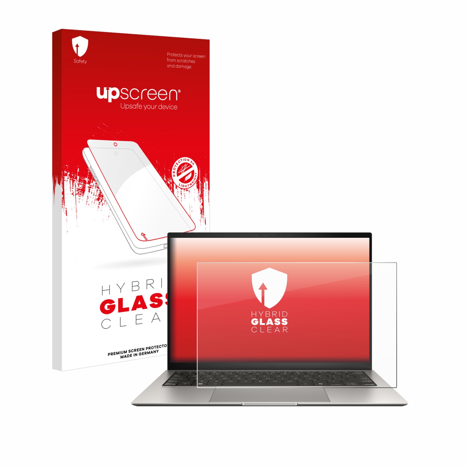 čirá skleněná fólie upscreen Hybrid Glas pro ASUS ZenBook S 13 OLED UX5304
