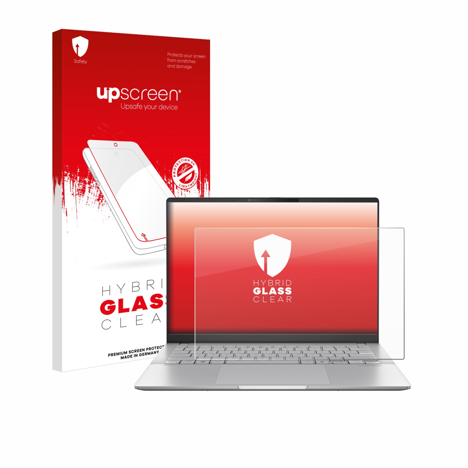 čirá skleněná fólie upscreen Hybrid Glas pro ASUS Vivobook S 14 OLED M5406