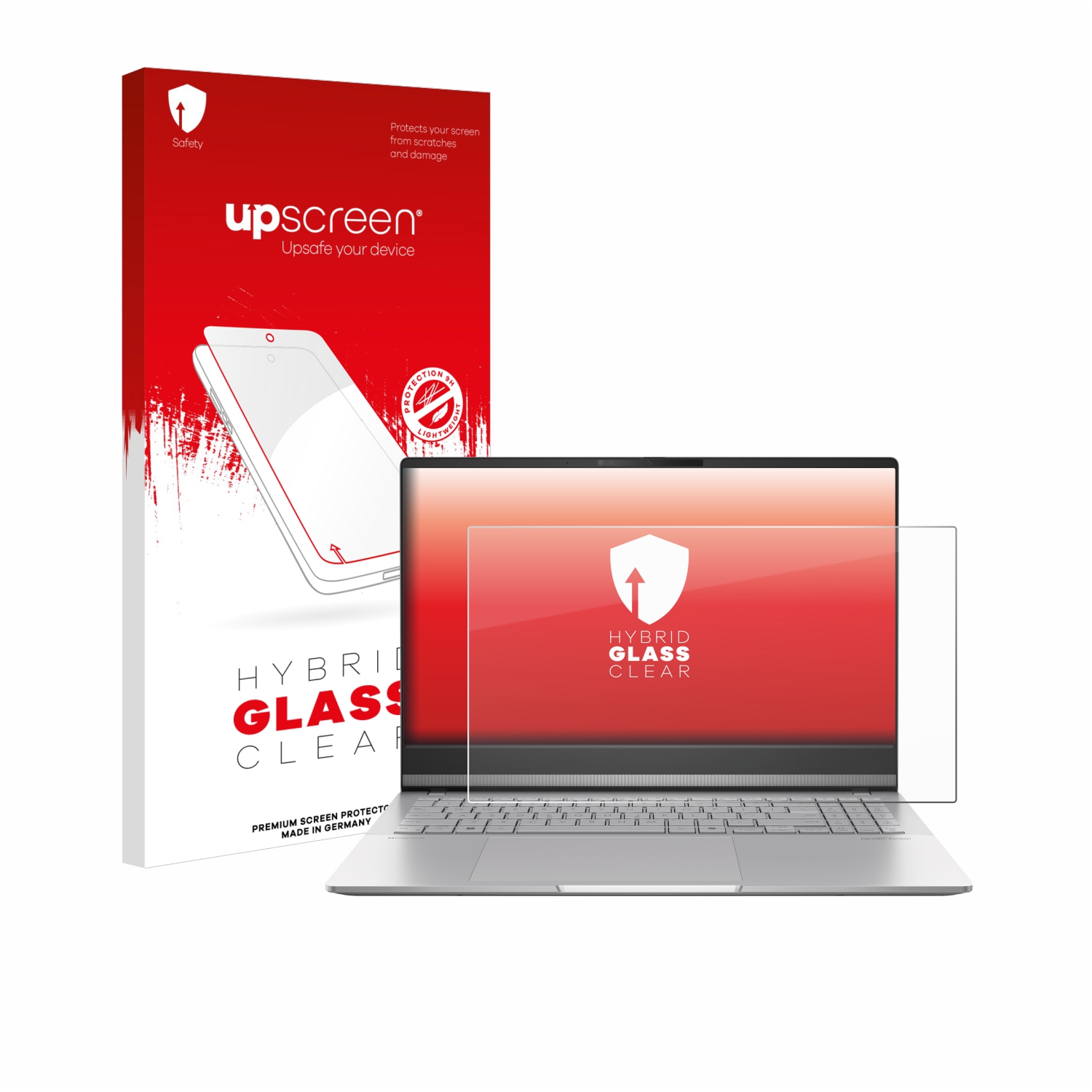 čirá skleněná fólie upscreen Hybrid Glas pro ASUS Vivobook S 15 OLED M5506