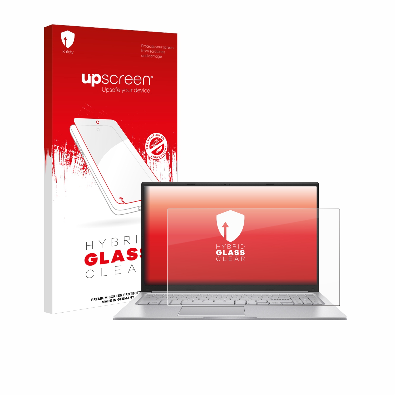 čirá skleněná fólie upscreen Hybrid Glas pro ASUS Vivobook 15 X1504
