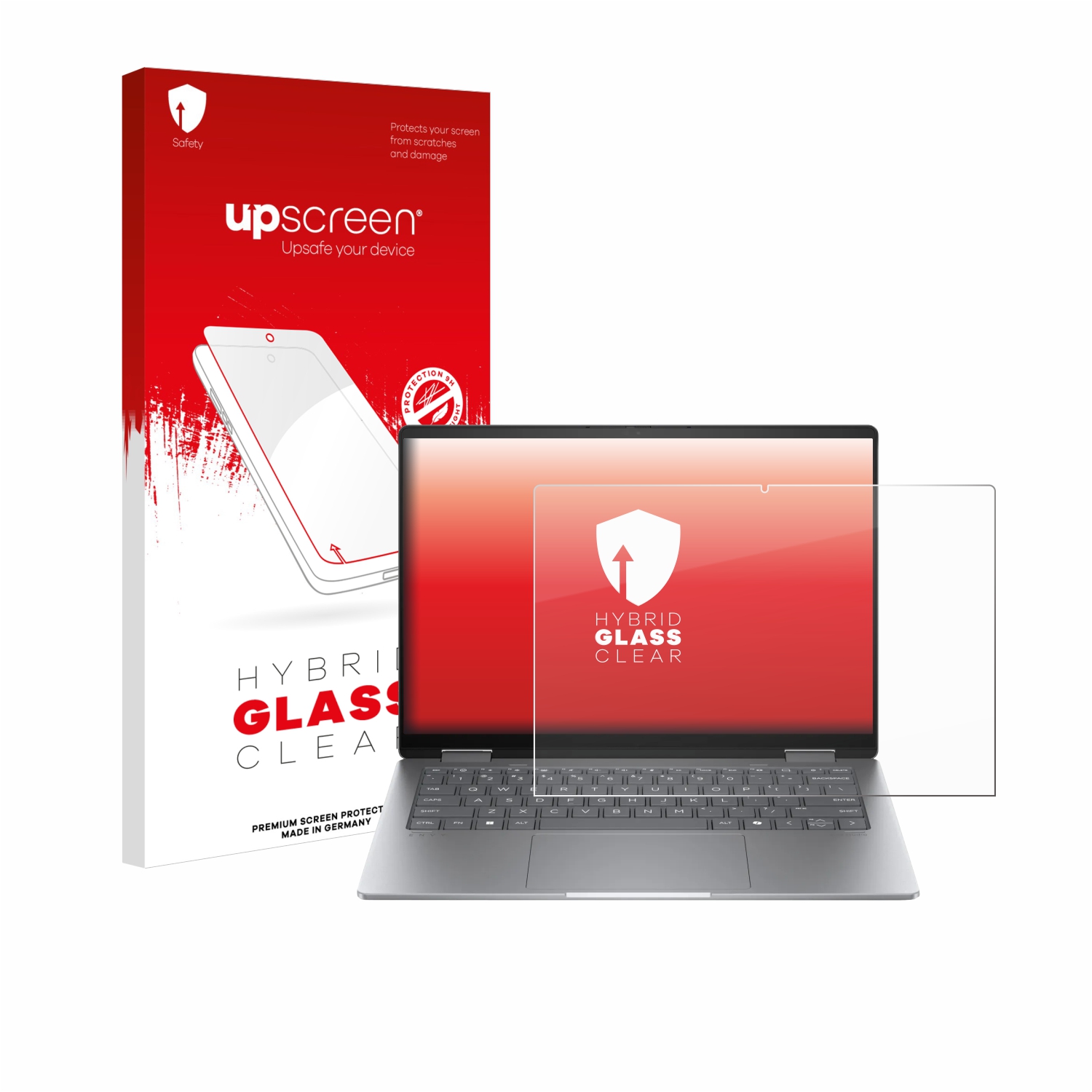 čirá skleněná fólie upscreen Hybrid Glas pro HP Envy x360 14-fc0179ng