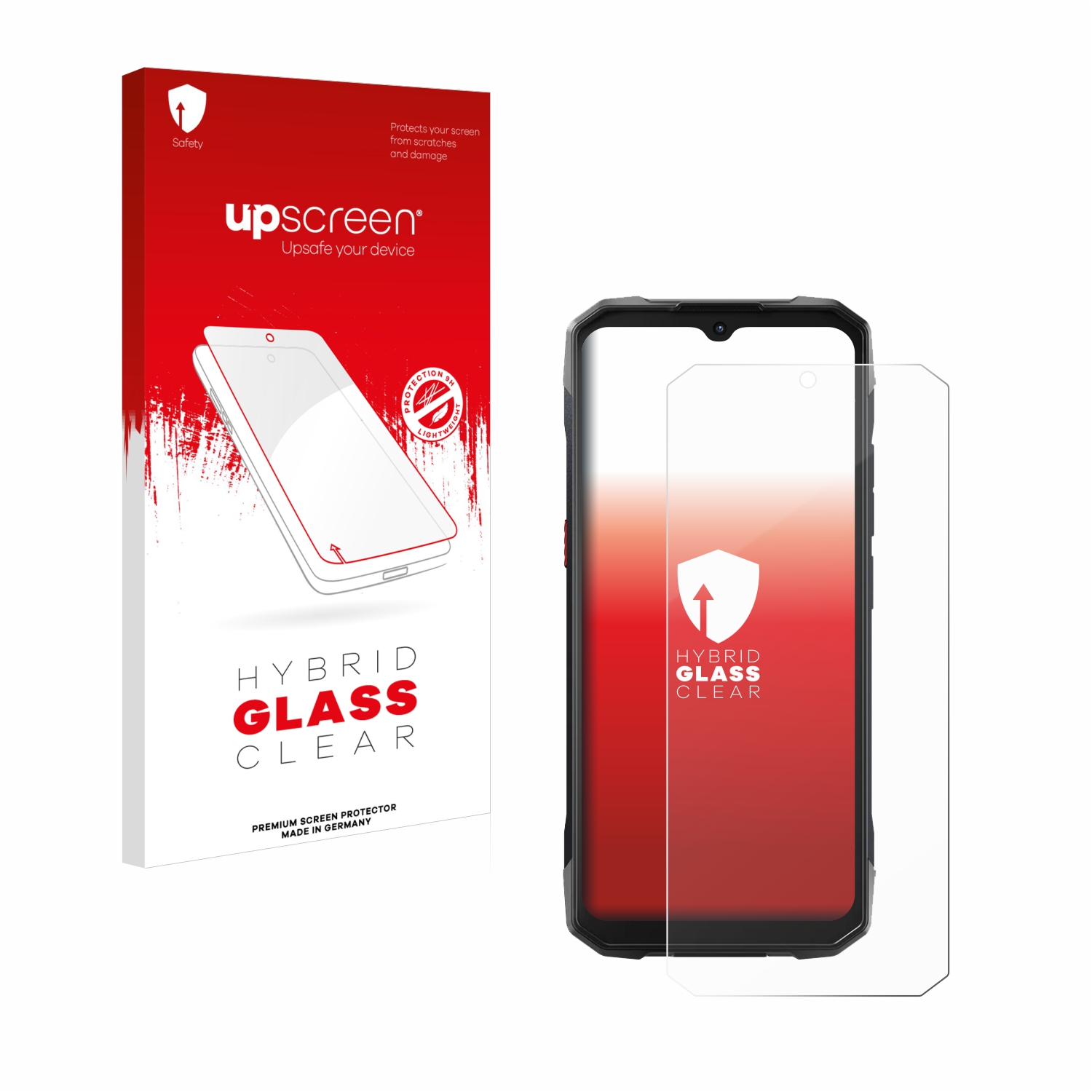 čirá skleněná fólie upscreen Hybrid Glas pro Hotwav Cyber 15