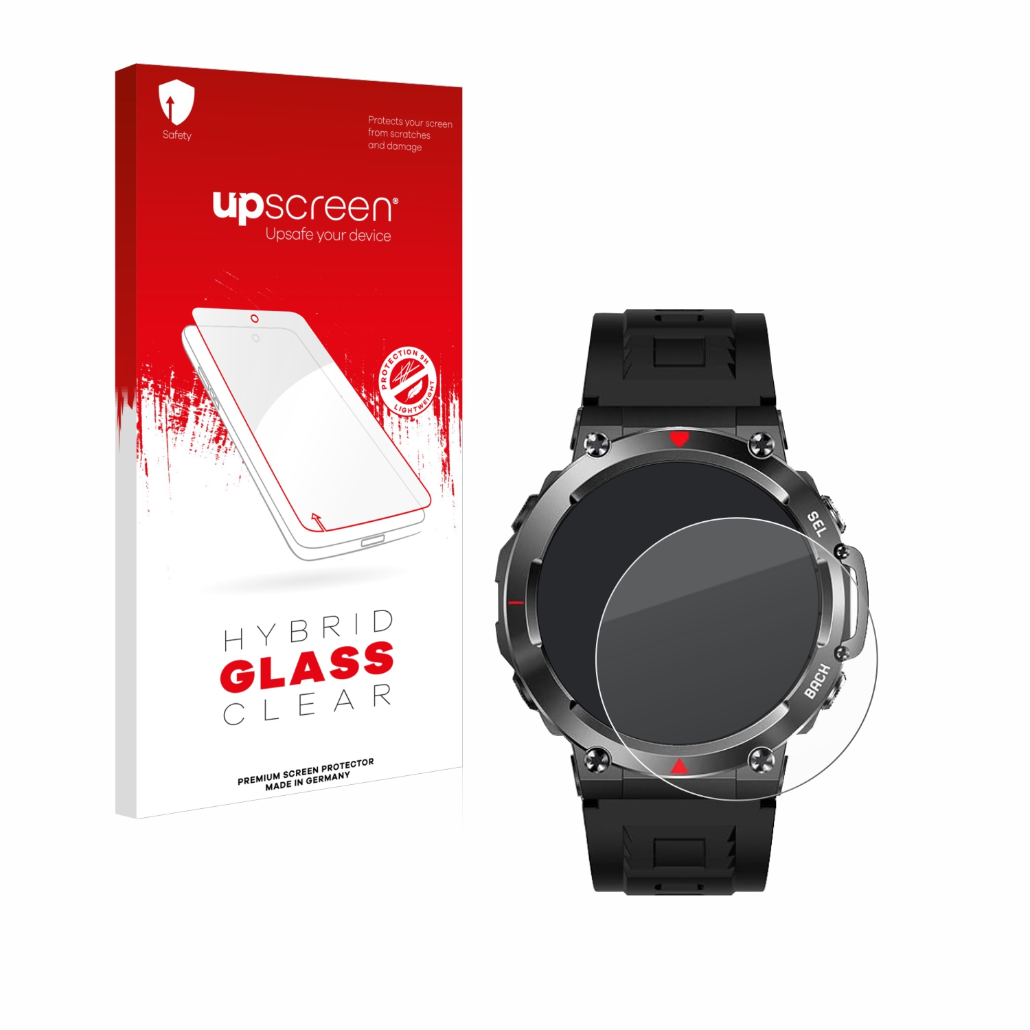 čirá skleněná fólie upscreen Hybrid Glas pro Imfrchcs X106 1.39