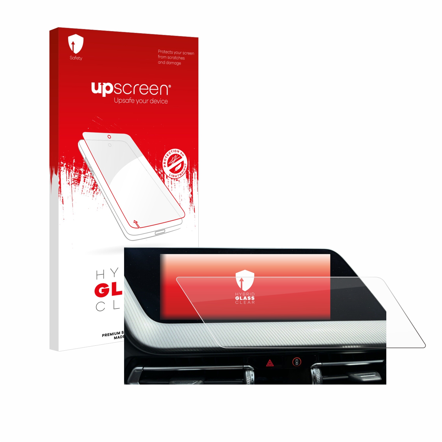 čirá skleněná fólie upscreen Hybrid Glas pro BMW 118d 2020