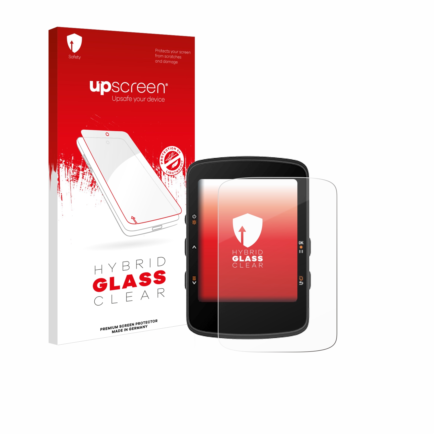 čirá skleněná fólie upscreen Hybrid Glas pro Bryton Rider 460
