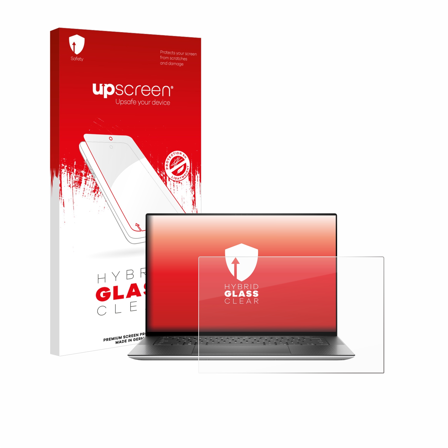 čirá skleněná fólie upscreen Hybrid Glas pro Dell XPS 15 9530 Non-Touch