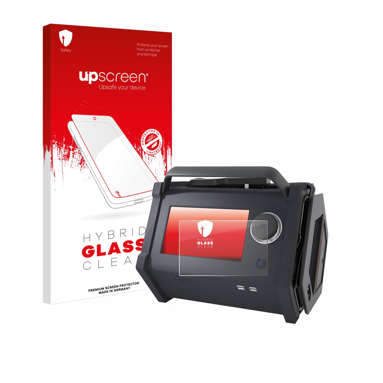čirá skleněná fólie upscreen Hybrid Glas pro Flir Griffin G510x