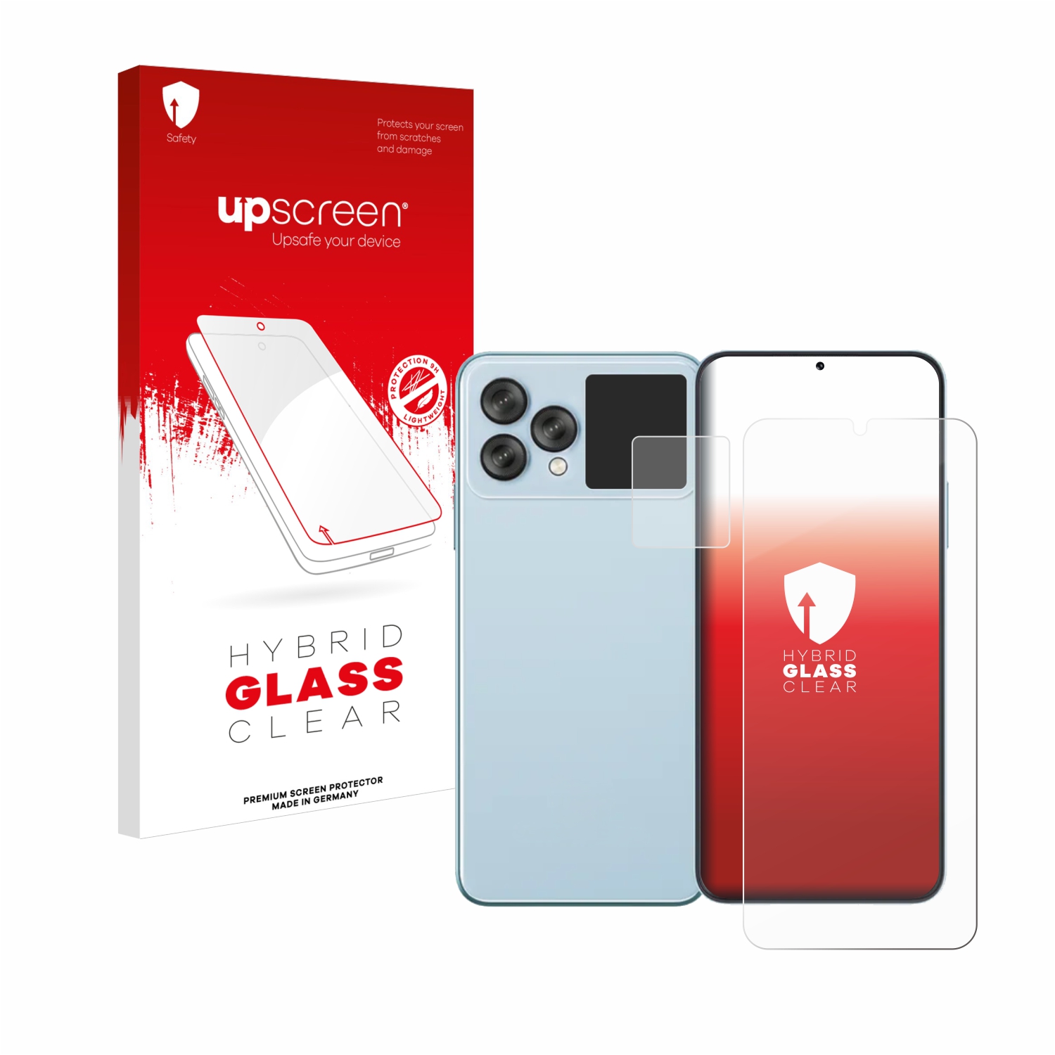 čirá skleněná fólie upscreen Hybrid Glas pro Cubot Hafury V1