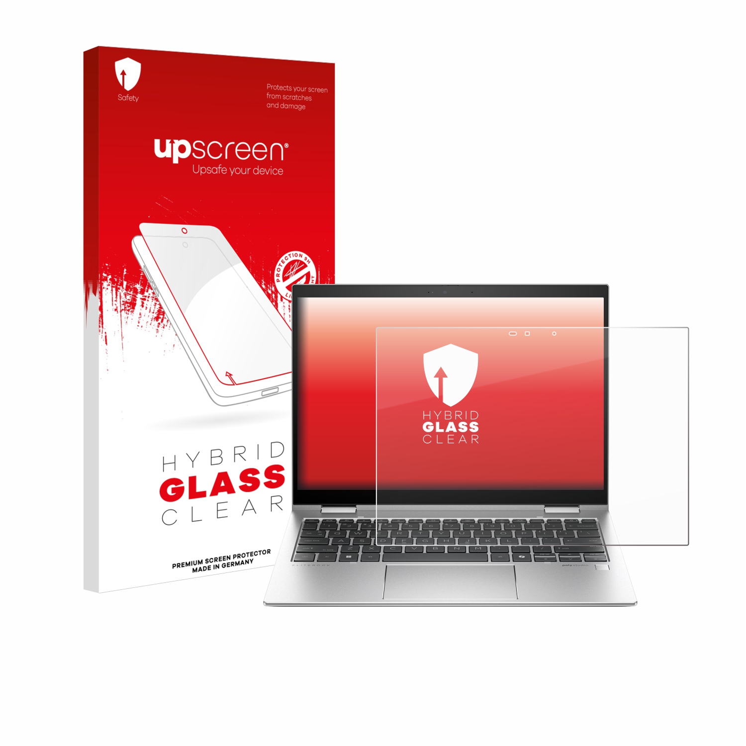 čirá skleněná fólie upscreen Hybrid Glas pro HP Elite x360 830 G11 2-in-1
