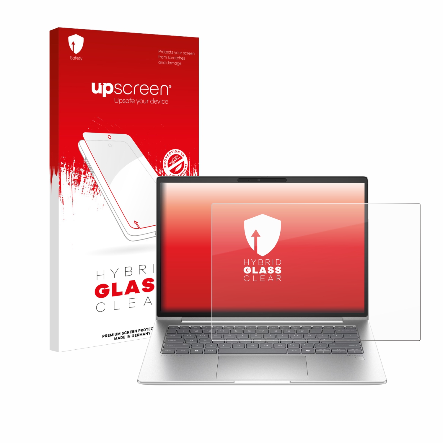 čirá skleněná fólie upscreen Hybrid Glas pro HP EliteBook 645 G11