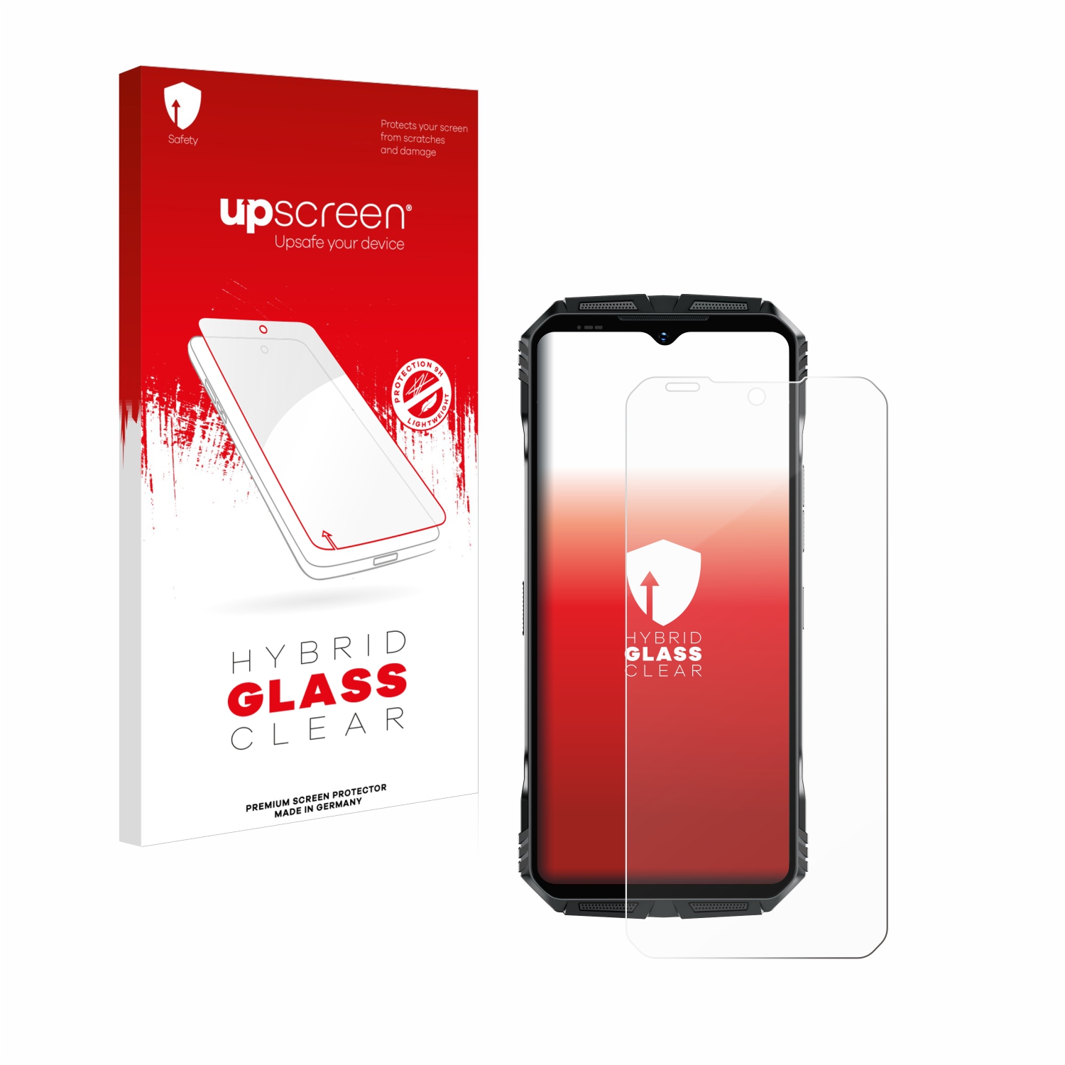 čirá skleněná fólie upscreen Hybrid Glas pro Doogee S118