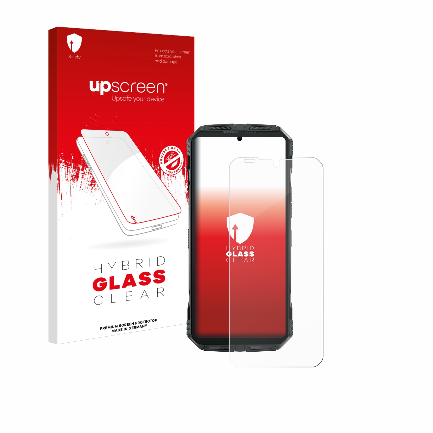 čirá skleněná fólie upscreen Hybrid Glas pro Doogee S punk