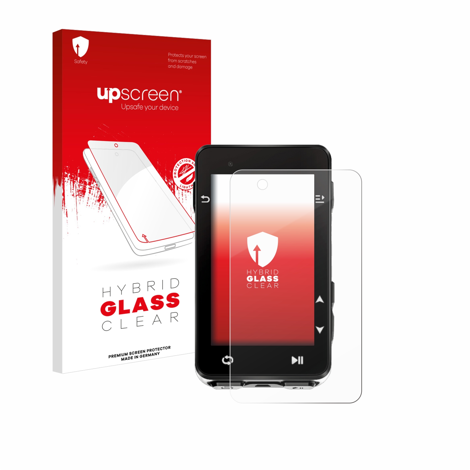 čirá skleněná fólie upscreen Hybrid Glas pro igpsport igs630s