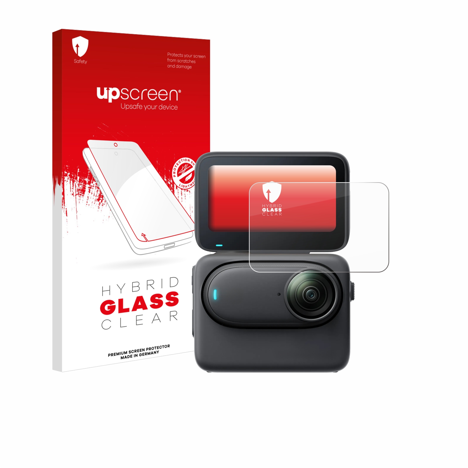 čirá skleněná fólie upscreen Hybrid Glas pro Insta360 Go 3S