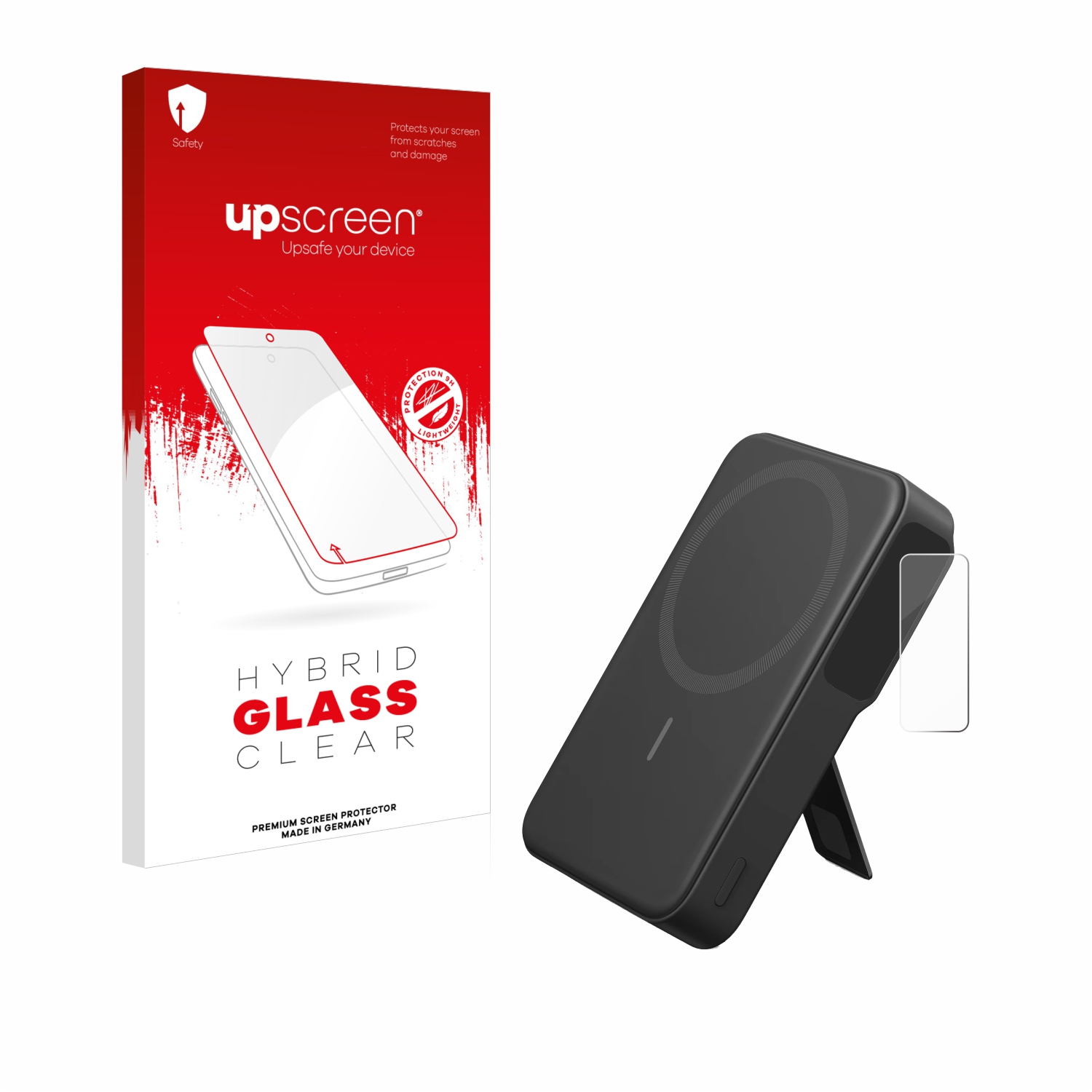 čirá skleněná fólie upscreen Hybrid Glas pro Anker MagGo