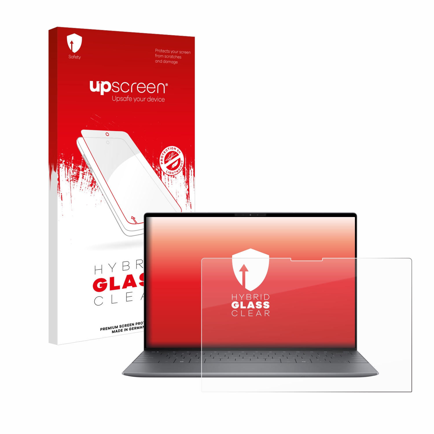 čirá skleněná fólie upscreen Hybrid Glas pro Dell XPS 13 9345