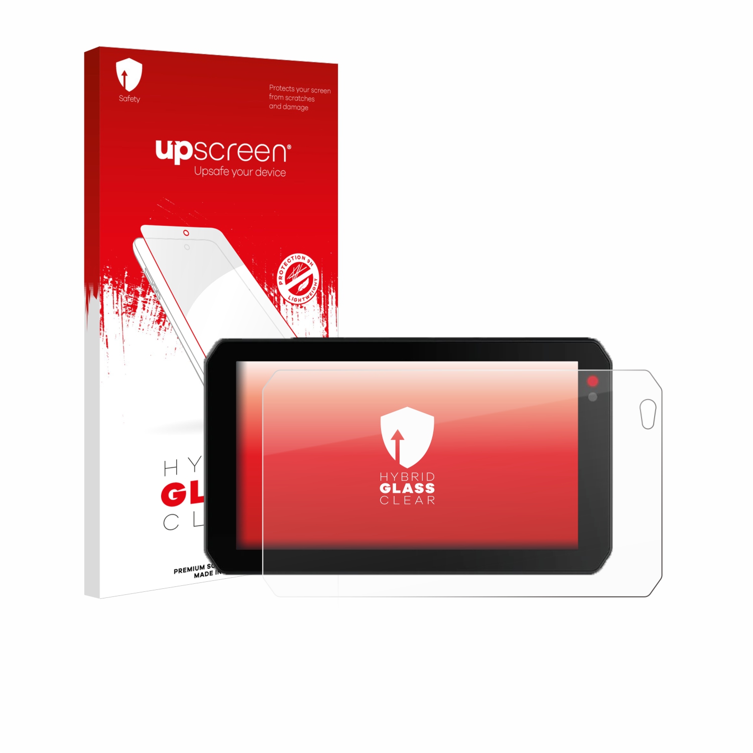 čirá skleněná fólie upscreen Hybrid Glas pro Chigee AIO-5 Lite