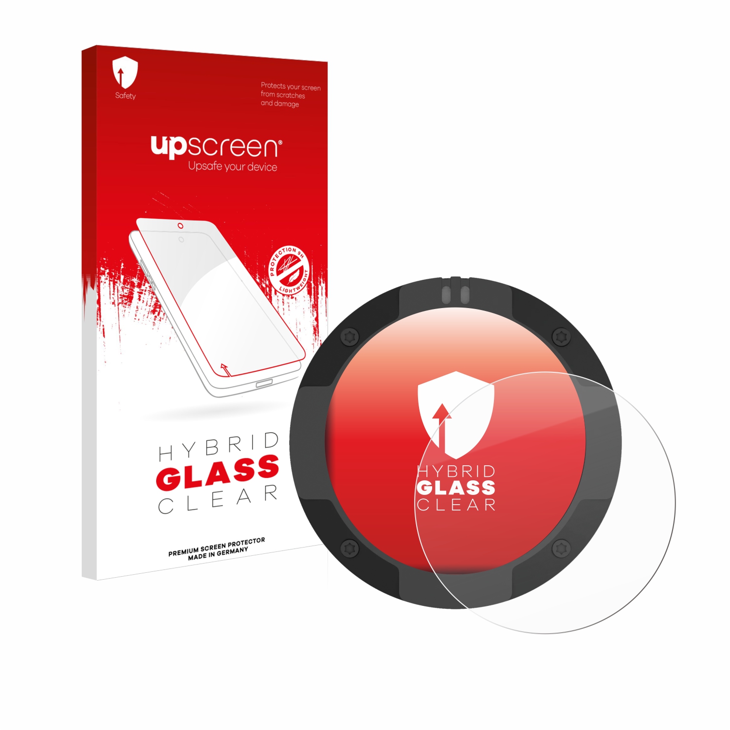 čirá skleněná fólie upscreen Hybrid Glas pro Beeline Moto II