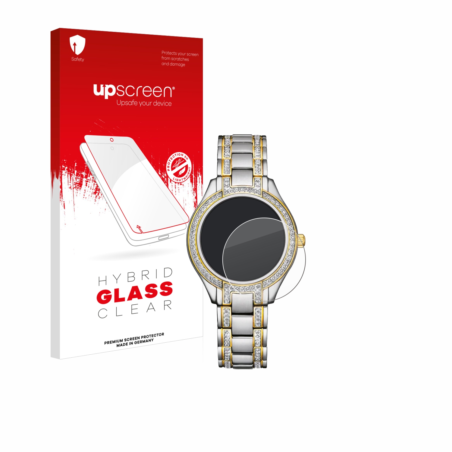 čirá skleněná fólie upscreen Hybrid Glas pro Citizen Eco Drive FE1234-50L