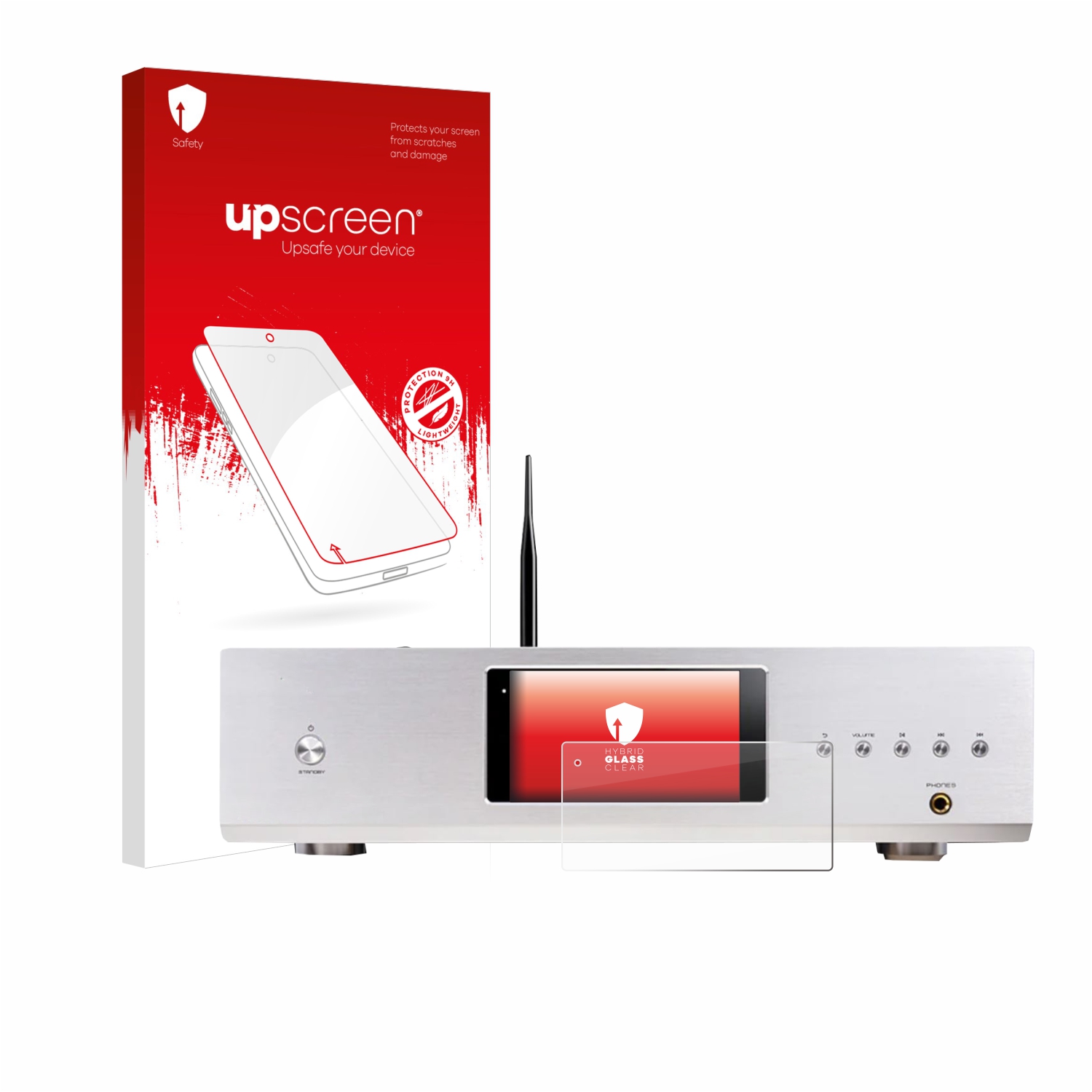čirá skleněná fólie upscreen Hybrid Glas pro Cayin CS-100DAP