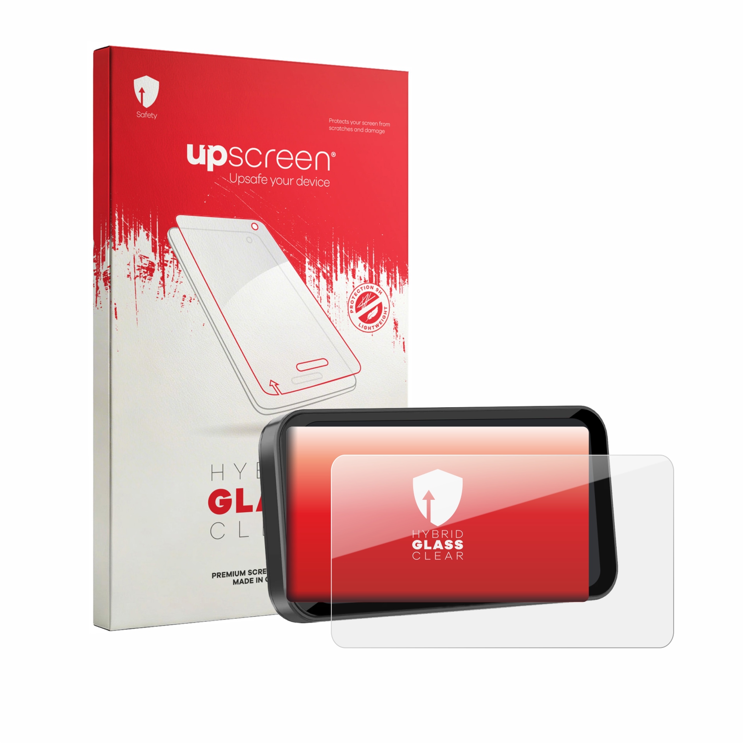 čirá skleněná fólie upscreen Hybrid Glas pro Carpuride W603 6.3