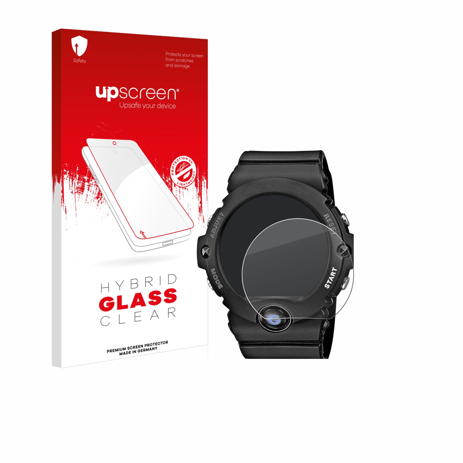 čirá skleněná fólie upscreen Hybrid Glas pro Casio Baby-G BG-6903
