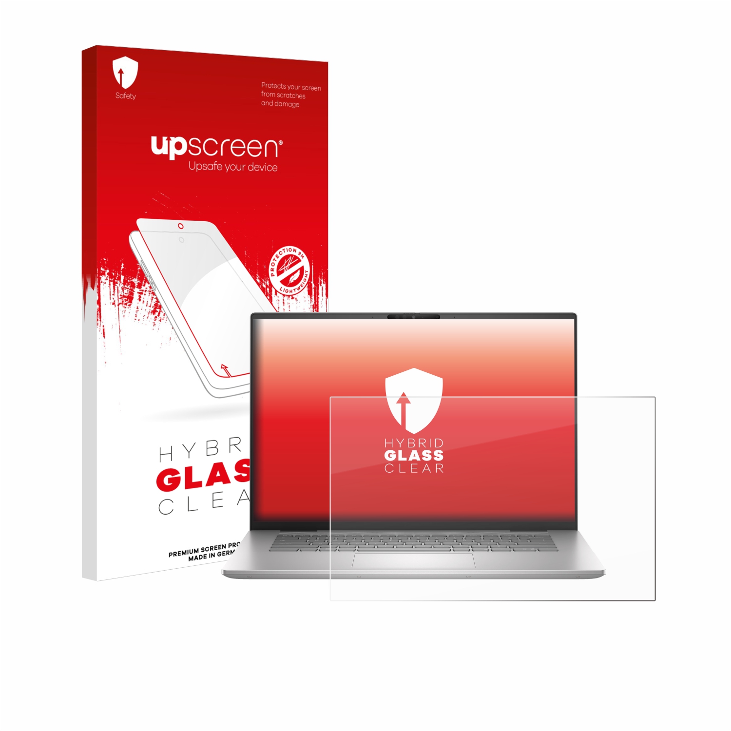 čirá skleněná fólie upscreen Hybrid Glas pro Dell Inspiron 16 7630 Laptop