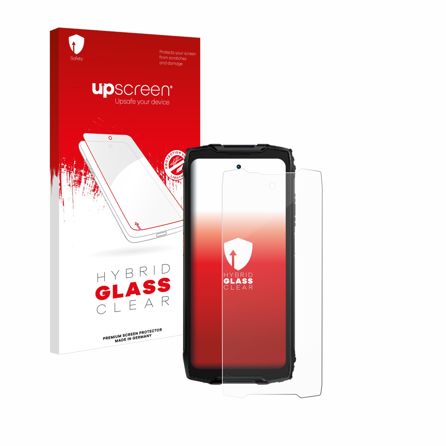 čirá skleněná fólie upscreen Hybrid Glas pro Blackview BV9300 Pro