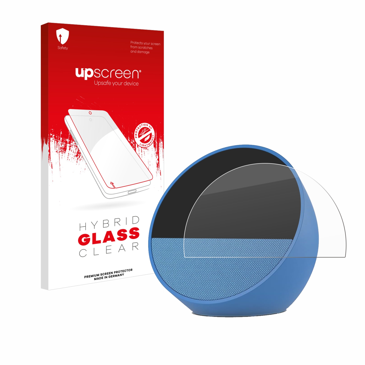 čirá skleněná fólie upscreen Hybrid Glas pro Amazon Echo Spot 2024